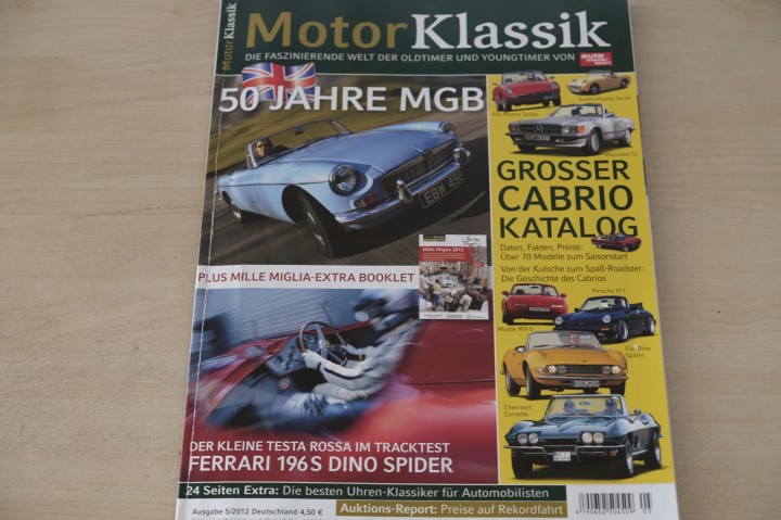 Deckblatt Motor Klassik (05/2012)